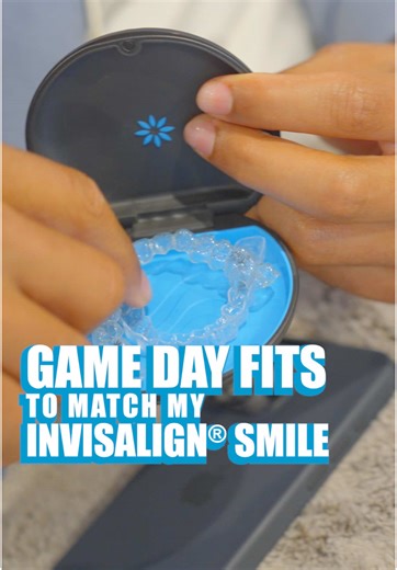 A smile tops off my game day fit every time. 😄 Whether I’m feelin’ fancy or keepin’ it casual, I always match my mood with confidence. Thanks to @invisalignofficial, my smile is my best accessory. Click the #linkinbio to see why #invisalign is the #1 doctor recommended clear aligner brand.* *Based on a global survey of 1,786 doctors (dentists and orthodontists who use clear aligners) by IQVIA in NA, EMEA, LATAM, and APAC. Data on File at Align Technology, as of June 30, 2022. #invisalignpartner