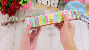 Eaasty 65.6ft Spring Bulletin Board Border Flower Book Bookshelf Rolled Border Trim Scalloped Floral Bulletin Bord Trim Decor for School Library Office Classroom Wall Chalkboard(Fresh)