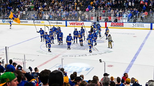 Blues set new franchise record with 12 consecutive wins