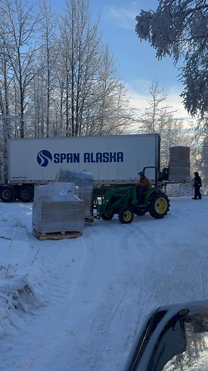 2.2K views · 19 reactions | The tractor was out for a week for maintenance. Got the tractor back home 10 minutes before the truck arrived.  whew! Here is a little sneak peek into the new chapter of Cook Inlet Gardens! ￼We are so excited, and will soon share the next steps, and even the whole process from the beginning! | Cook Inlet Gardens | Facebook