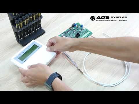 Podłączenie manipulatora INT-KLCD do centrali alarmowej Satel Integra 24 ADS Systems Katowice