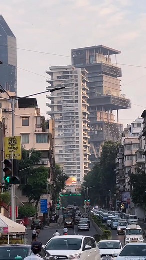 290K views · 7.2K reactions | Antilia House View From Peddar Road  | mazi.mumbai | Facebook
