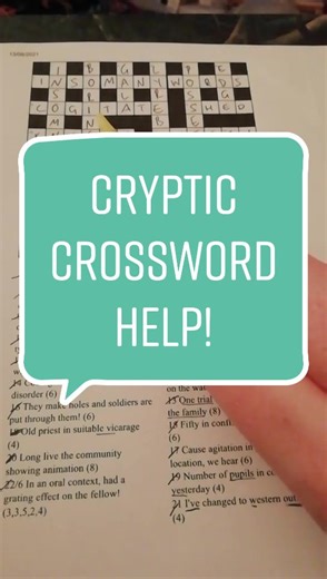 help me, I'm new to this... #crossword #crypticcrossword