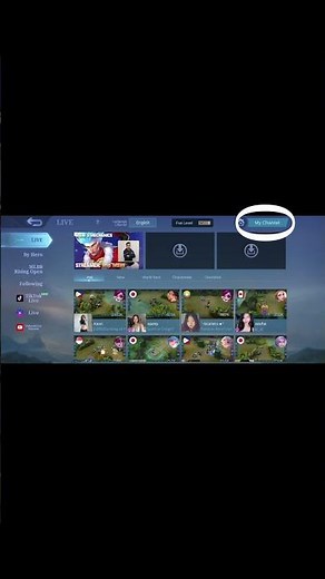 How to do live stream in Mobile legends bang bang #mobilelegends #mlbbsetting #mlbb#viral #knowledge