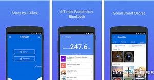 Share files between devices at blazing speeds