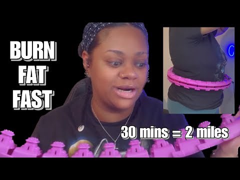 Unboxing Honest Review Smart Weighted Hula Hoop | Infinity Hoop | How To Assemble & Use it