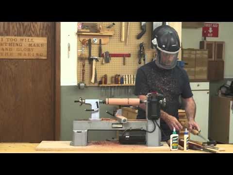 How To Make a Dibble For Gardening Using a Lathe