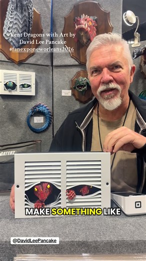 Rios on Instagram: "#fanexponeworleans2026 #nomadsculpt From concept to the digital rendering with the extremely intuitive program Nomad Sculpt, creating each dragon comes to life after 3d printing. Each piece is then painted by hand and sold online or at various conventions. Come by and grab one of your very own! Booth 1506"