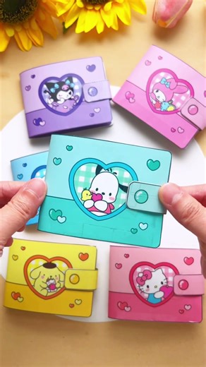 Cute and beautiful Sanrio wallet #sanrio #kuromi #kawaii #mymelody #hellokitty #wallet