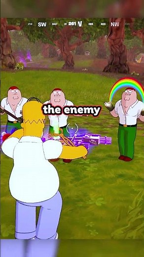 homer vs peter epic fight