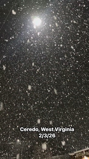 Here’s another video of the heavy snow that was falling over parts of the region Tuesday evening ❄️☃️- February 3rd, 2026 | Dillon Gaudet Weather