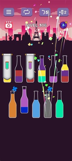 Water Sort Puzzle nivel 306