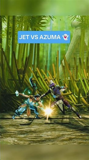 ​Jet vs Azuma ⚔️ ☠️👿Jet Defeats the Powerful Azuma | #sfa​ #shadowfightarena​ #shorts​