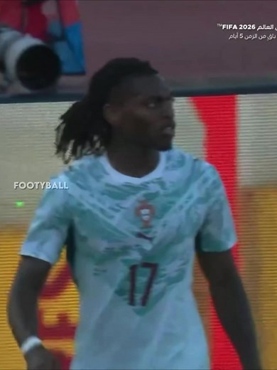 The way he protected Joao Cancelo 💀🔥 #leao #football #portugal #chile #viral | Leao Red card today | Portugal vs Chile today |