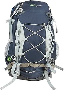 Ecogear Snow Leopard 40 Liters Hiking Backpack, Navy