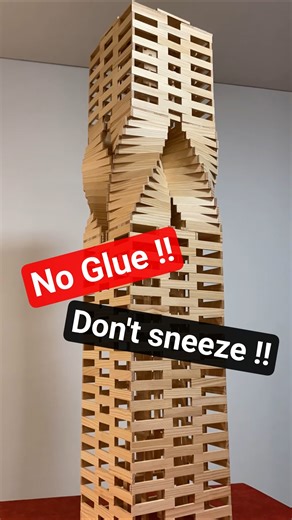 Building the Tallest Skyscraper from Wooden Blocks! Karla Tower