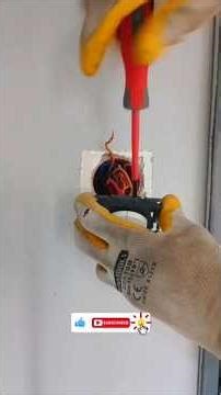 installation de interrupteur double allumage💡#électricité #bâtiment #Interrupteur #installation