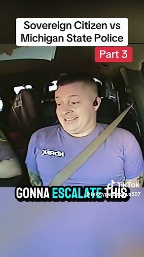Sovereign Citizen vs Michigan State Police #cops #police #usa | Michigan State