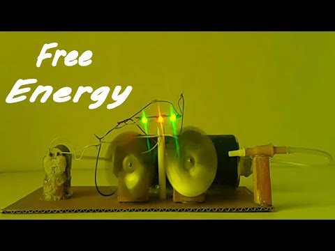 DIY hand-powered water pump generator | Build a mini pump & light LEDs with recycled materials!