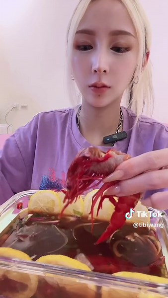 潮汕生醃胭脂蝦吃播：極鮮美體驗