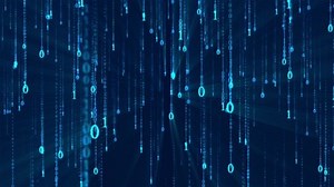 clip-1088495917-scientific-technological-background-binary-digital-rain ...