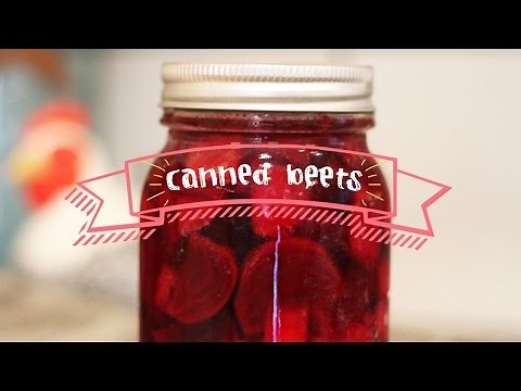 How to Pickle / Can / Preserve Beets