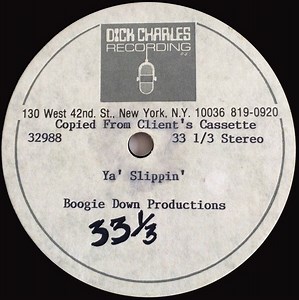 Boogie Down Productions - Ya' Slippin' (Instrumental)