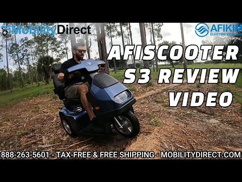 2️⃣0️⃣2️⃣2️⃣ Afiscooter S3 Mobility Scooter Review