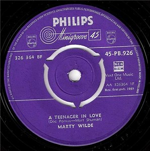Marty Wilde - A Teenager In Love