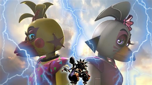 可爱的混乱［fnafsb/SFM COMPILATION 2023］(生肉)