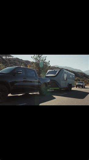 This is Evotrex — the world’s first power-generating RV trailer, built for true freedom. | Evotrex