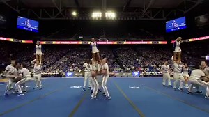 The UK cheerleading team goes for national championship No. 25 next weekend. They gave a preview of their nationals routine to the crowd at Rupp Saturday. #WeAreUK | Kentucky Wildcats