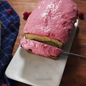 1.6M views · 1.6K reactions | This raspberry swirl pound cake is our jam.  | Delish | Facebook