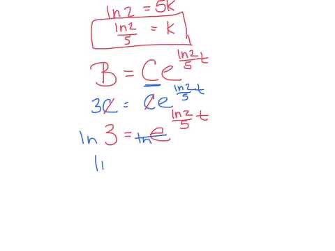 differential equation review