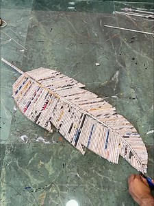 496K views · 2.4K reactions | Read , Reuse , Recycling _ Reusing newspaper home makeover #reuse #fun #viral #crafts | Deep's CRAFT | Facebook