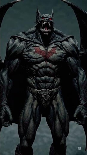 Nightmare Vampire Batman 🦇🔥 Dark Anime Transformation #AnimeBatman #VampireBatman