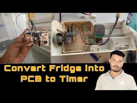 Frost free fridge Pcb convert to Timer