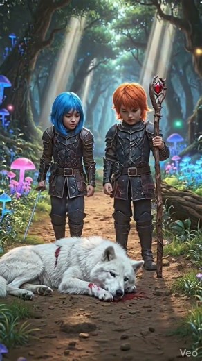 anime cartoon#adventure #animation#cute #forest#kids#wolf#story