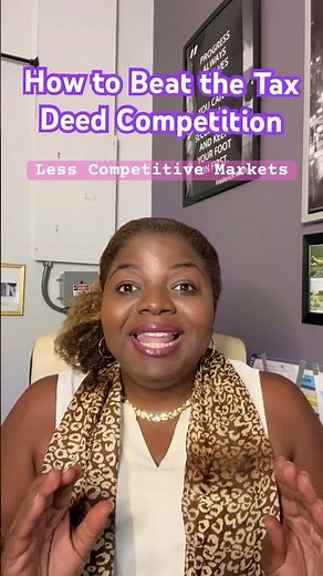 💰 Find Less Competitive Tax Deed Markets & Win More Deals! #RealEstateInvesting