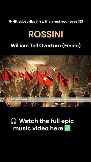 William Tell Overture (Finale) – Rossini