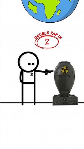 Shooting A Nuclear Bomb 😦 ( 4k Animation Meme ) #dentist