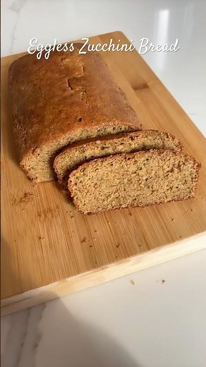 Healthy Whole Wheat Zucchini Bread ✨🌷 #breakfastrecipe #egglessbaking #easyrecipes