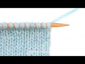 How to work edge stitch in stocking stitch - UK / US knitting style