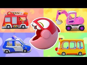 🔴LIVE | Learn Colors with Street Vehicles | Vehicles Song | Nursery Rhymes & Kids Songs | BabyBus
