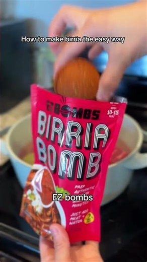 Quesabirria Tacos at Home Using Birria Bombs 😋 #quesabirriarecipe #birriarecipe #mealinspo