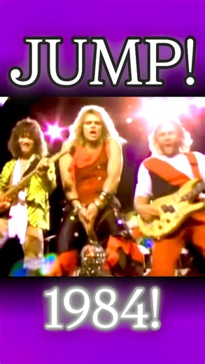 📡 A GUY FROM THE 80’S & 90’S 📡 on Instagram: "ANTHEM!🤘🤩 •”JUMP” -Van Halen (1984) #jump #vanhalen #mtv #rock #anthem #musica #rockstyle #hair #reelitfeelit #explorepage✨"