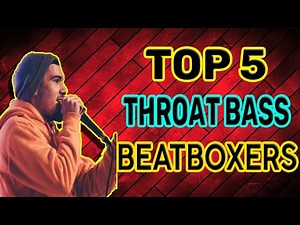 Top 5 THROAT BASS MONSTER BEATBOXERS! | Beatbox Compilations