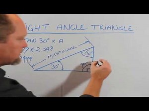 12 Simple Formulas to Calculate Right Angle Triangles