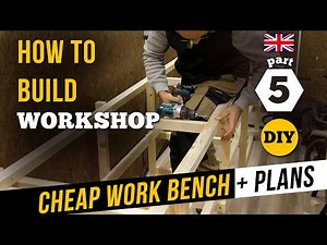 Build a Cheap DIY Workbench – Beginner Friendly + Free Plans