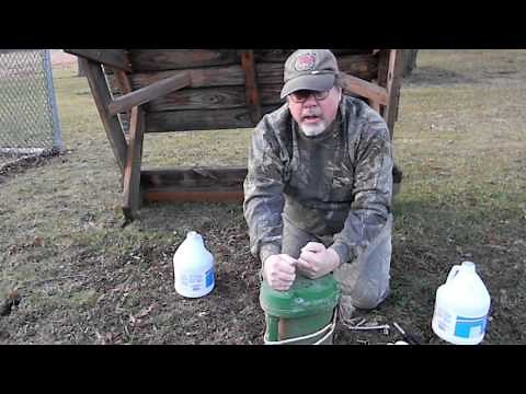 Shocking well with bleach (DIY)